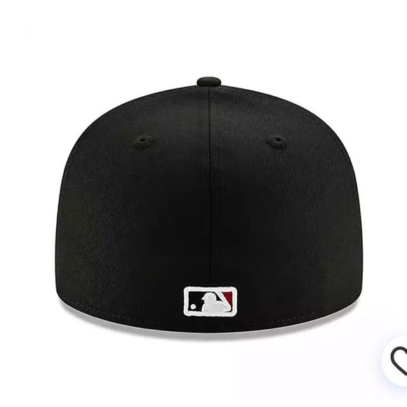 New Era Arizona Diamondbacks 25th Anniversary 59FIFTY Fitted Hat BLK 7 1/8 NWT - Picture 4 of 11